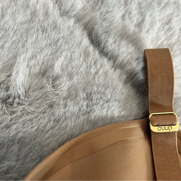 CUUP The Demi Bra Size 34E In Tan Neutral Unlined - Picture 7 of 10